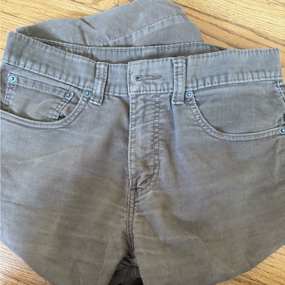 Levi's Men's Corduroy Pants in Brown - Size 32x32 - Picture 4 of 10